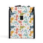Cute Colourful Dinosaurs Flip-top Lunch Bag Flip Top Lunch Bag animal Printed Offshore