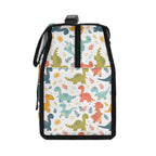 Cute Colourful Dinosaurs Flip-top Lunch Bag Flip Top Lunch Bag animal Printed Offshore