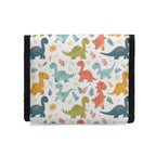 Cute Colourful Dinosaurs Flip-top Lunch Bag Flip Top Lunch Bag animal Printed Offshore