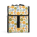 Retro Boho Flower - Flip-top Lunch Bag Default Title Flip Top Lunch Bag Printed Offshore Retro