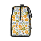 Retro Boho Flower - Flip-top Lunch Bag Flip Top Lunch Bag Printed Offshore Retro