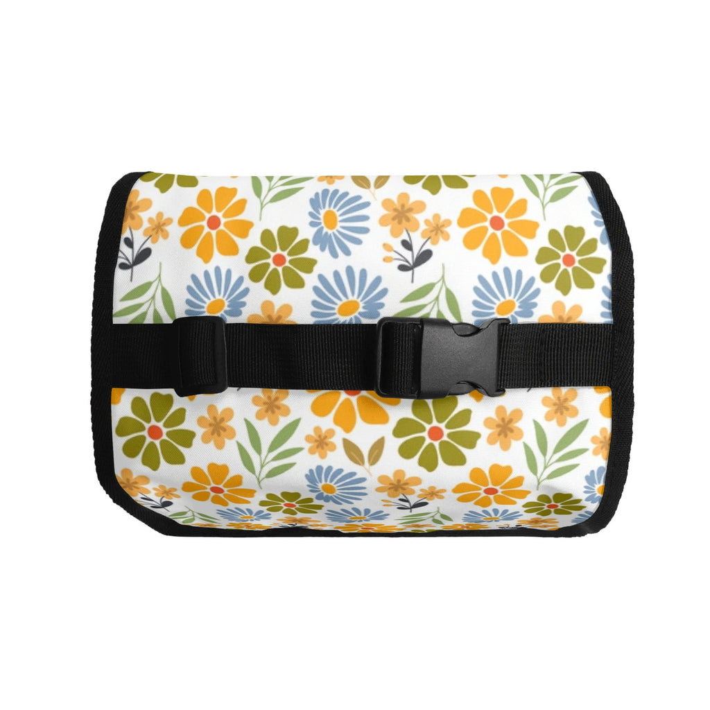 Retro Boho Flower - Flip-top Lunch Bag Flip Top Lunch Bag Printed Offshore Retro