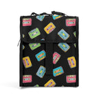 Colourful Cassettes Flip-top Lunch Bag Default Title Flip Top Lunch Bag Music Printed Offshore