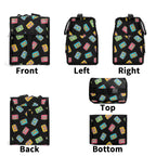 Colourful Cassettes Flip-top Lunch Bag Flip Top Lunch Bag Music Printed Offshore