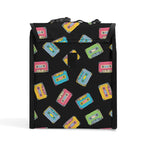 Colourful Cassettes Flip-top Lunch Bag Flip Top Lunch Bag Music Printed Offshore