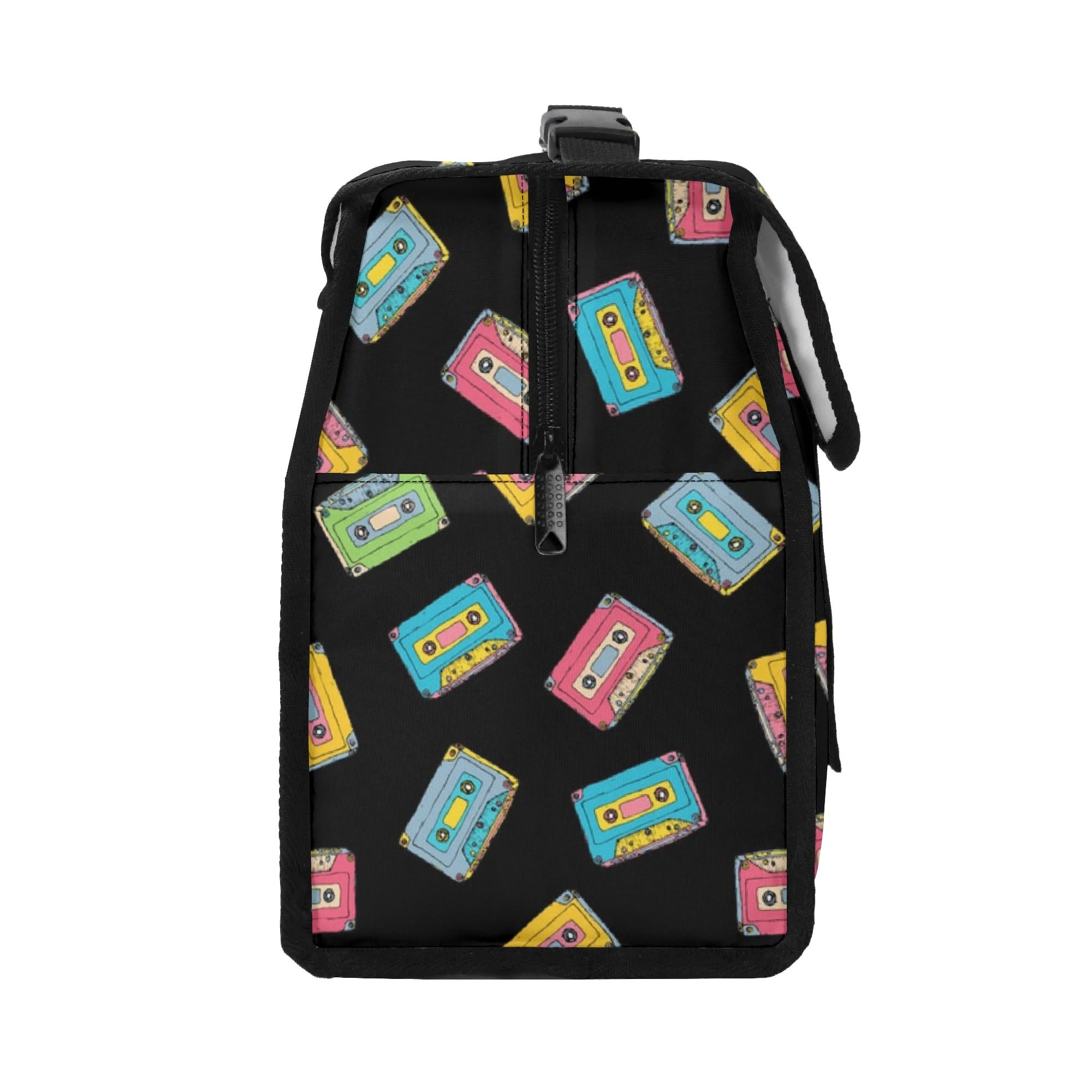 Colourful Cassettes - Flip-top Lunch Bag Flip Top Lunch Bag Music Printed Offshore