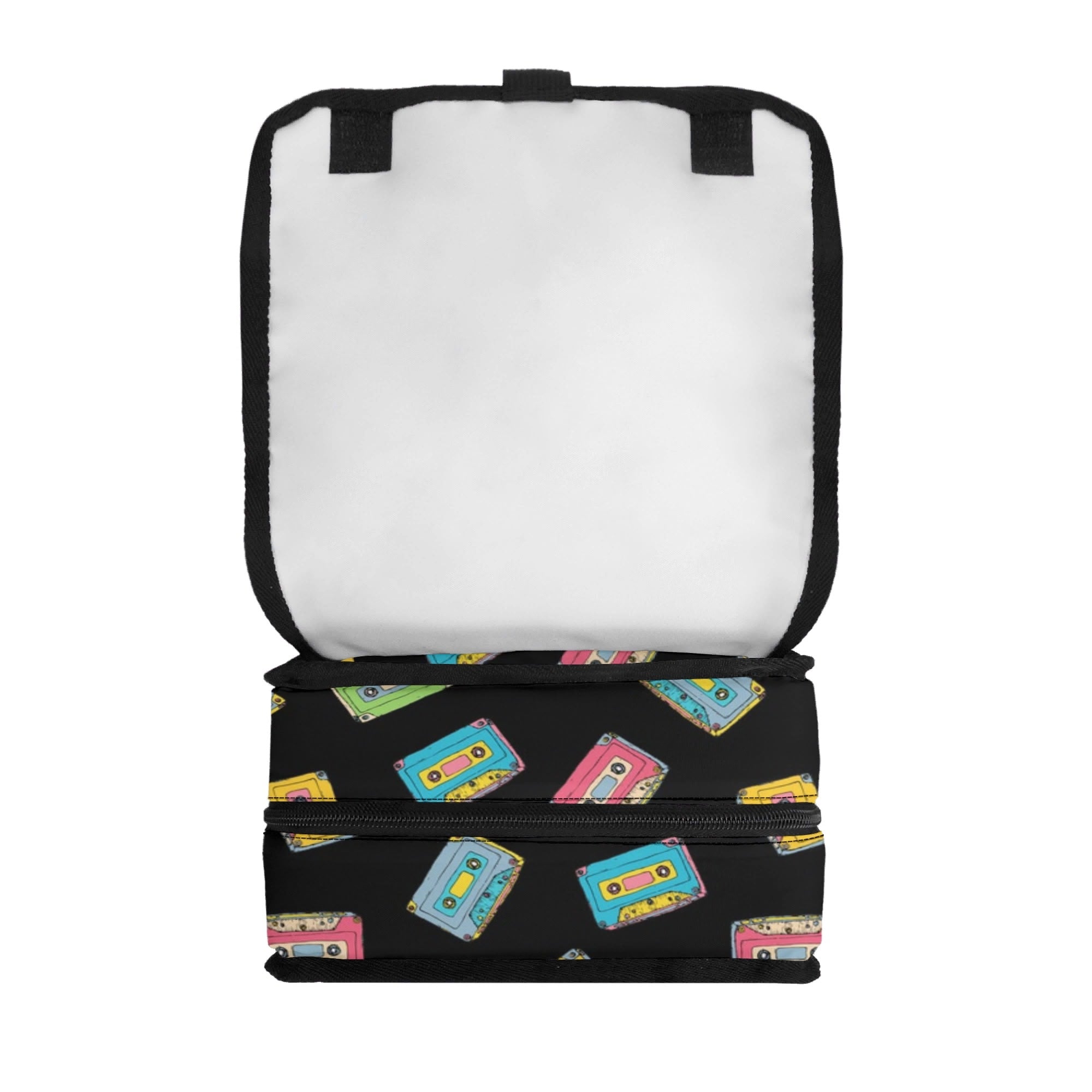 Colourful Cassettes Flip-top Lunch Bag Flip Top Lunch Bag Music Printed Offshore