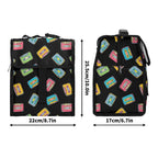 Colourful Cassettes Flip-top Lunch Bag Flip Top Lunch Bag Music Printed Offshore