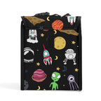 Fun Space Flip-top Lunch Bag Flip Top Lunch Bag Printed Offshore Space