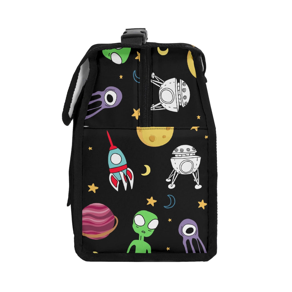 Fun Space Flip-top Lunch Bag Flip Top Lunch Bag Printed Offshore Space