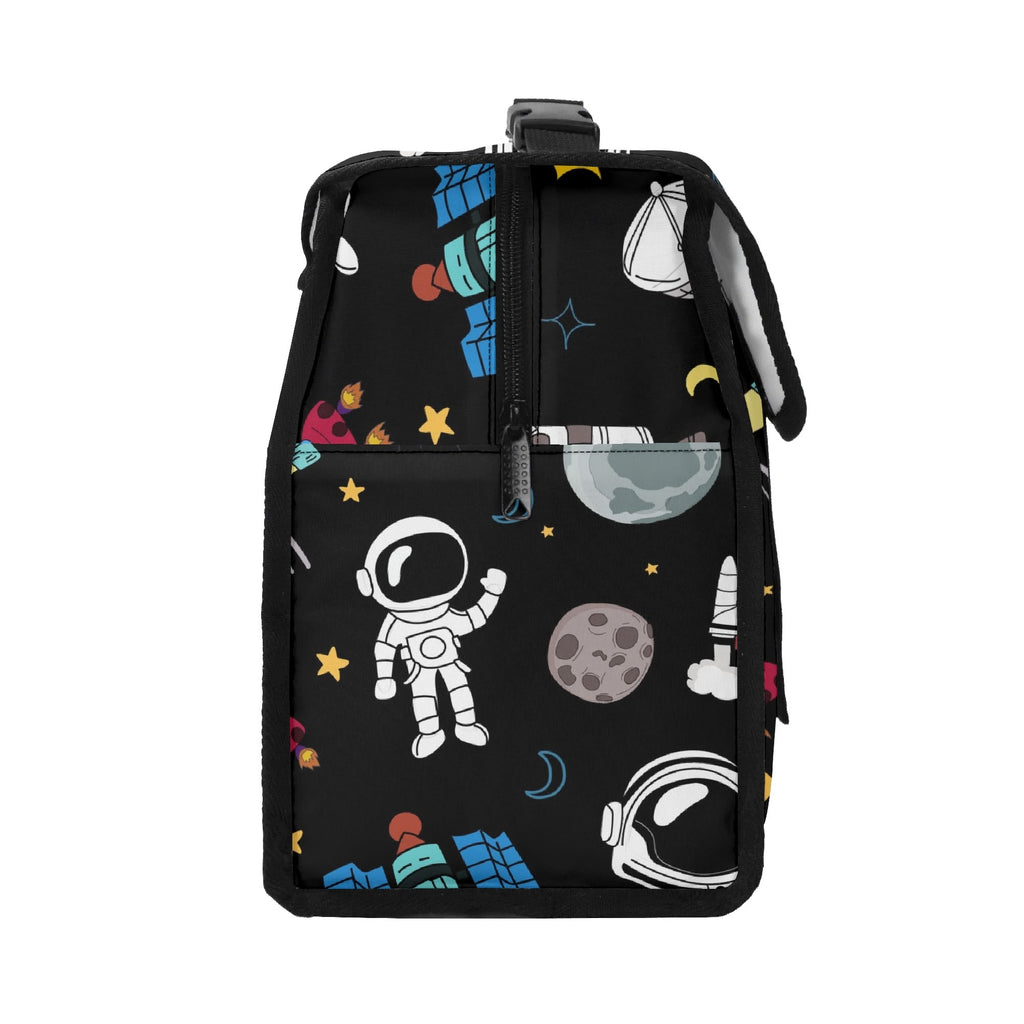 Fun Space Flip-top Lunch Bag Flip Top Lunch Bag Printed Offshore Space