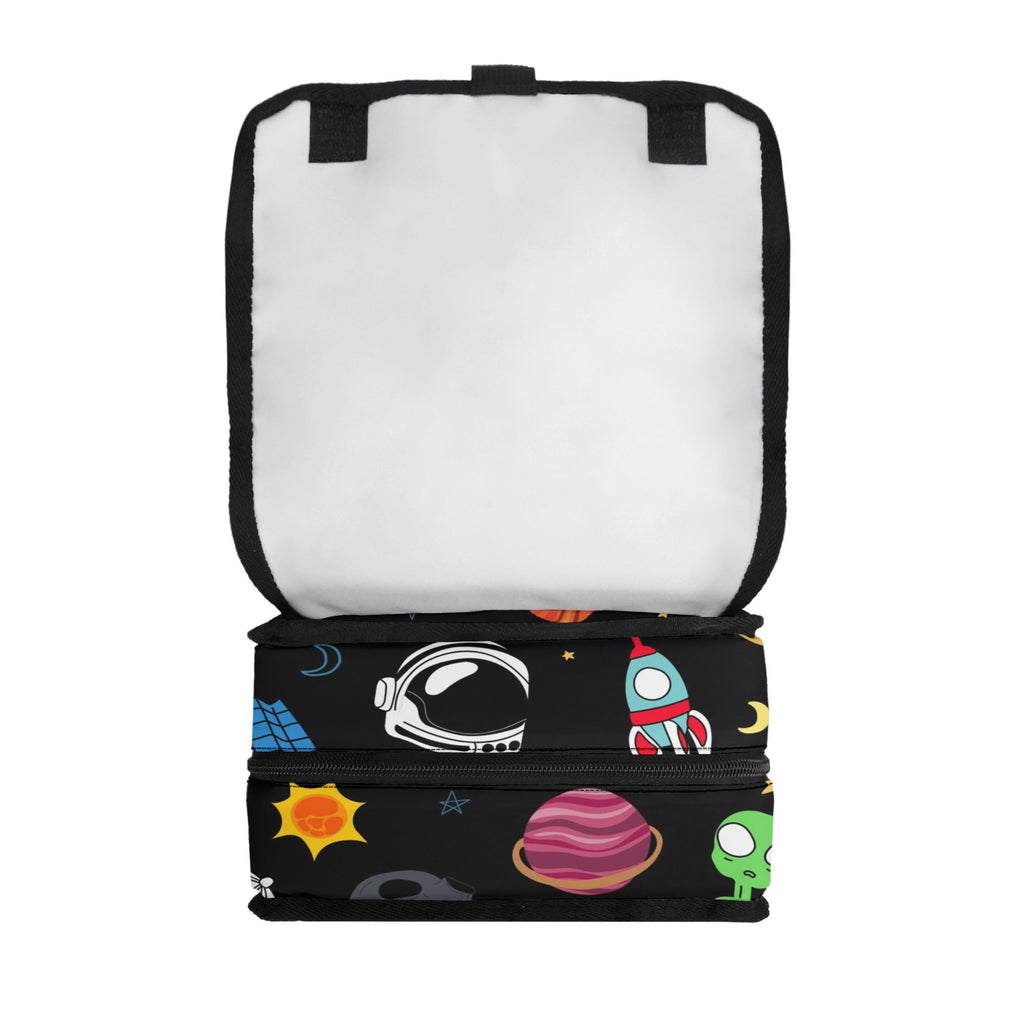 Fun Space Flip-top Lunch Bag Flip Top Lunch Bag Printed Offshore Space