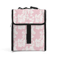 Pink Hawaiian Floral Flip-top Lunch Bag Default Title Flip Top Lunch Bag Plants Printed Offshore