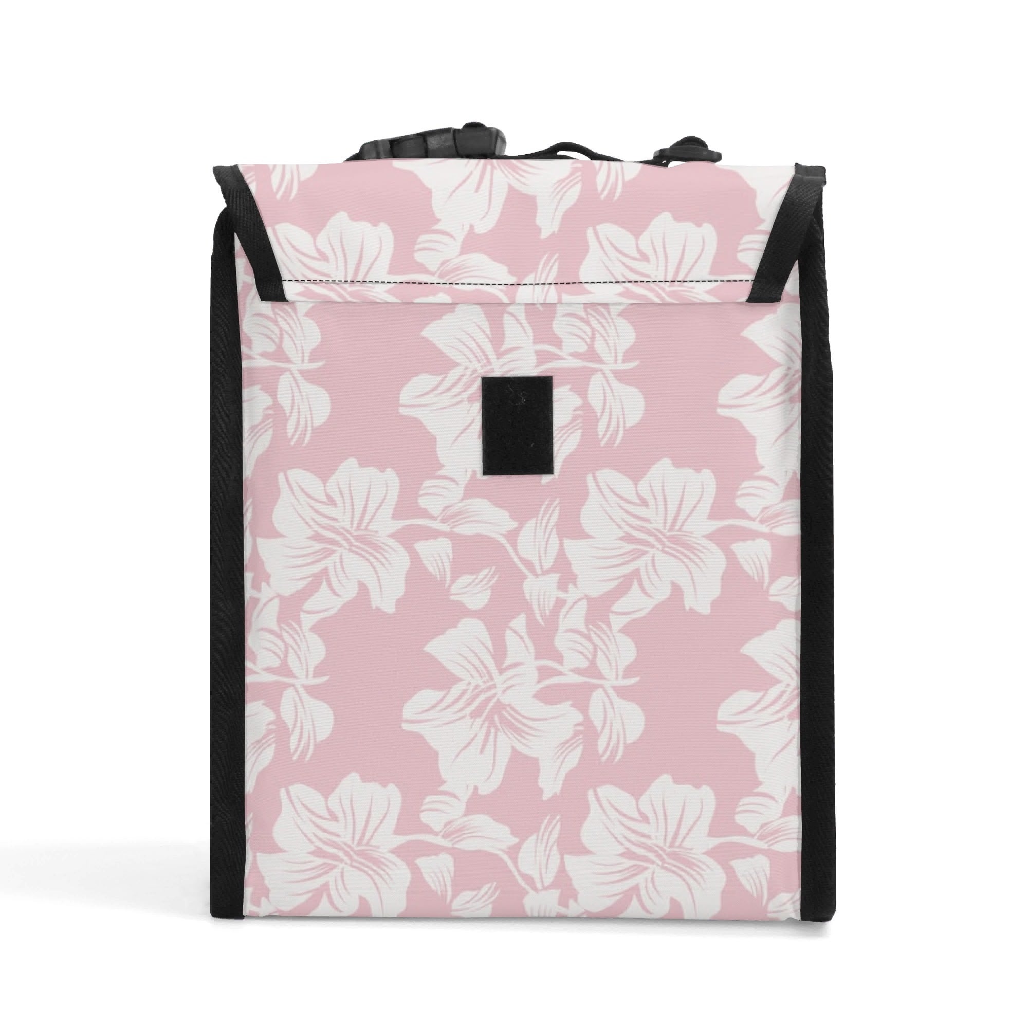 Pink Hawaiian Floral - Flip-top Lunch Bag Flip Top Lunch Bag Plants Printed Offshore