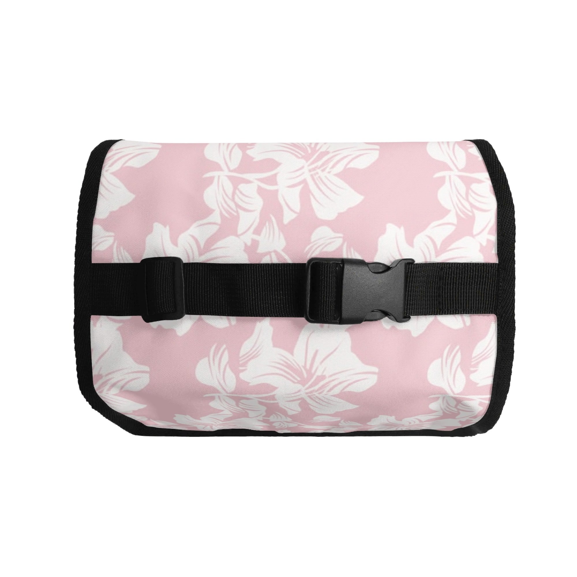Pink Hawaiian Floral Flip-top Lunch Bag Flip Top Lunch Bag Plants Printed Offshore