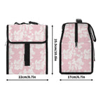 Pink Hawaiian Floral Flip-top Lunch Bag Flip Top Lunch Bag Plants Printed Offshore