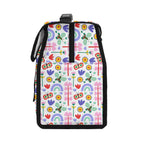 Rainbows And Butterflies Flip-top Lunch Bag Flip Top Lunch Bag Printed Offshore