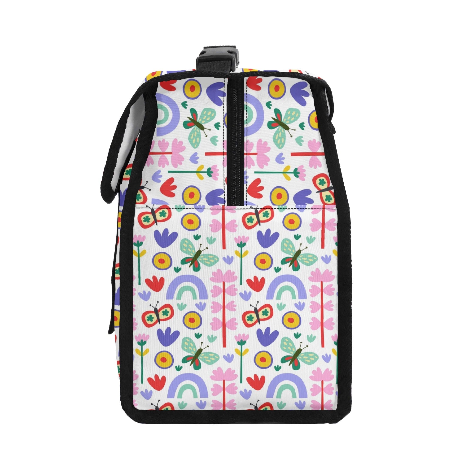 Rainbows And Butterflies - Flip-top Lunch Bag Flip Top Lunch Bag Printed Offshore