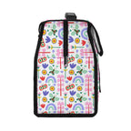 Rainbows And Butterflies Flip-top Lunch Bag Flip Top Lunch Bag Printed Offshore