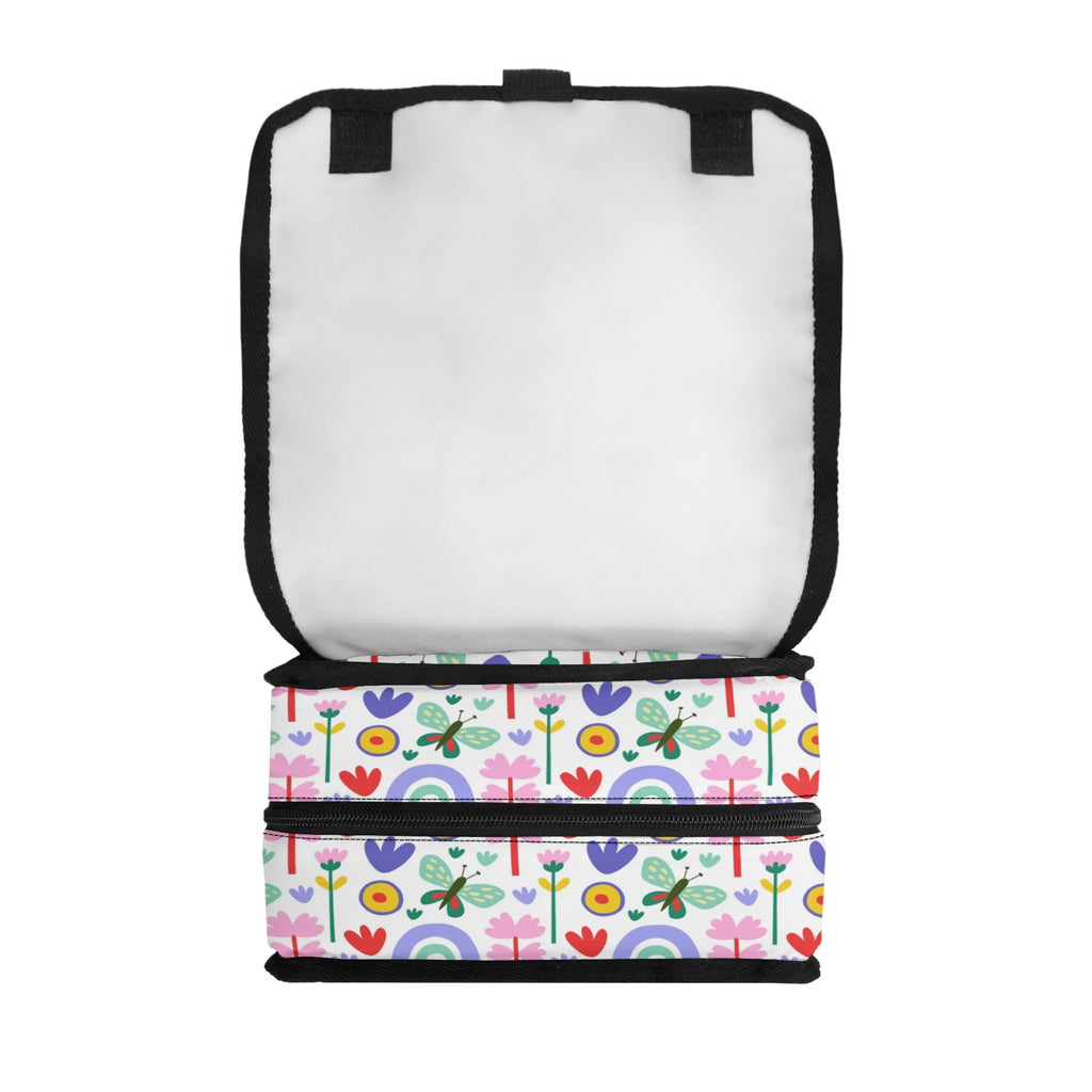 Rainbows And Butterflies Flip-top Lunch Bag Flip Top Lunch Bag Printed Offshore