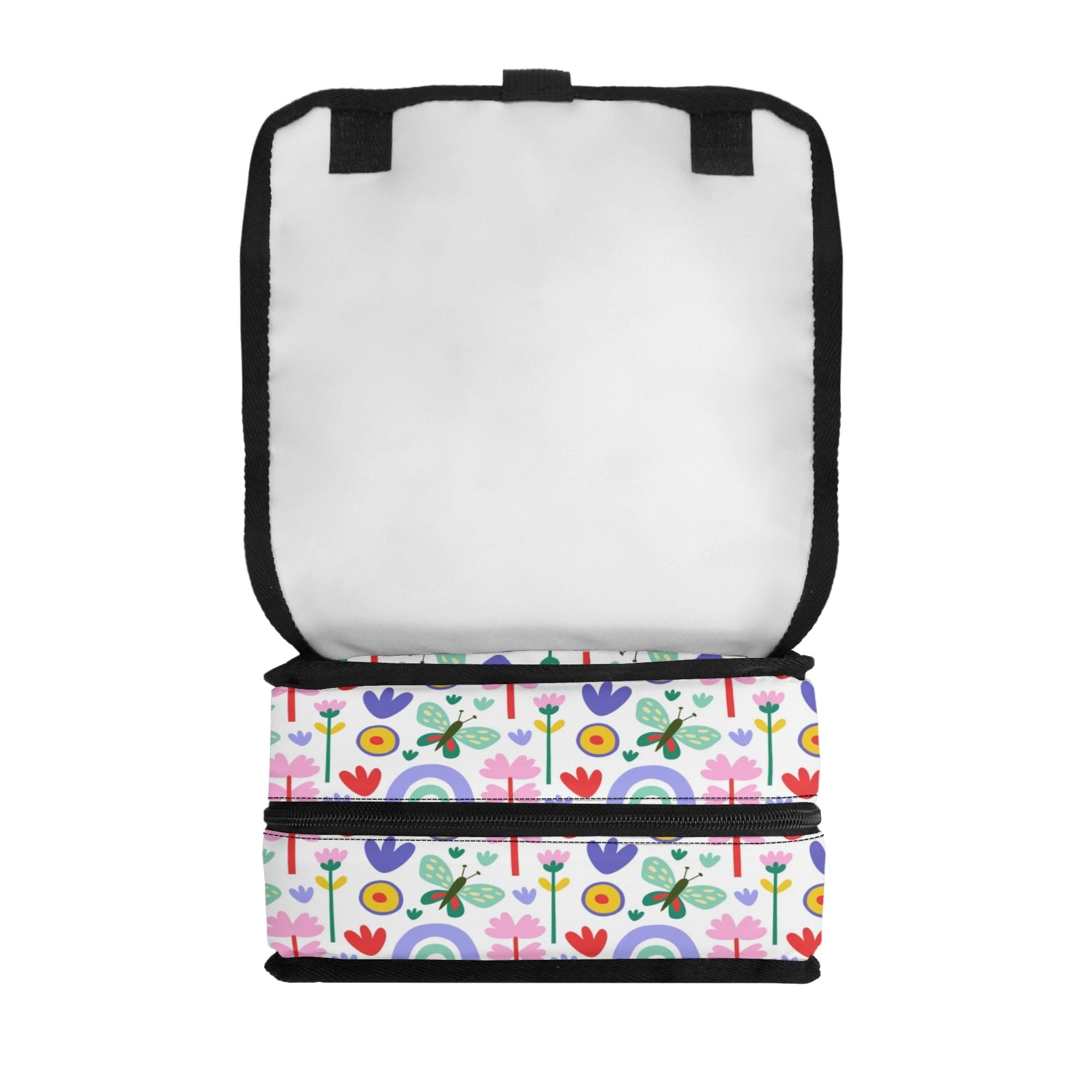 Rainbows And Butterflies Flip-top Lunch Bag Flip Top Lunch Bag Printed Offshore