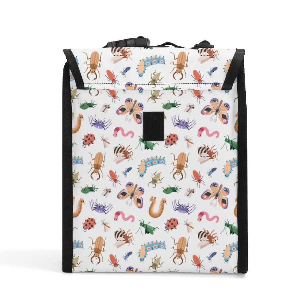 Cute Little Bugs Flip-top Lunch Bag Flip Top Lunch Bag animal Printed Offshore
