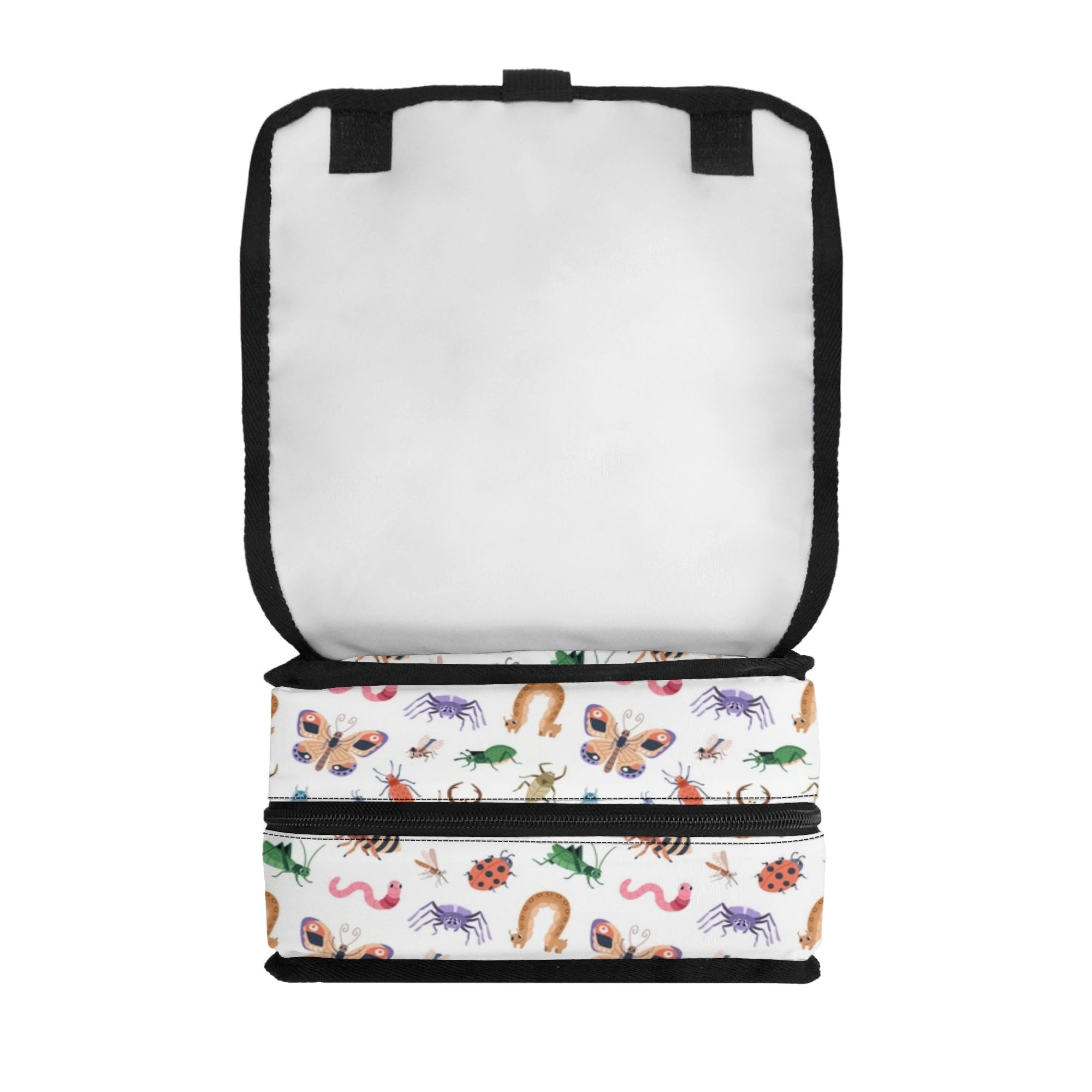 Cute Little Bugs Flip-top Lunch Bag Flip Top Lunch Bag animal Printed Offshore