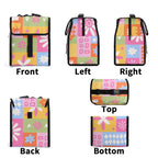 Floral Patchwork Flip-top Lunch Bag Flip Top Lunch Bag Plants Printed Offshore