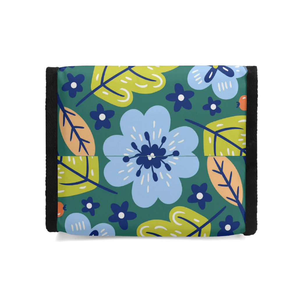 Bright Boho Flowers Flip-top Lunch Bag Plants Printed Offshore