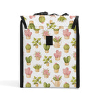 Cactus Pots And Flowers Flip-top Lunch Bag Plants Printed Offshore