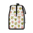 Cactus Pots And Flowers Flip-top Lunch Bag Plants Printed Offshore