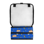 Cats In Space Flip-top Lunch Bag animal Printed Offshore Space