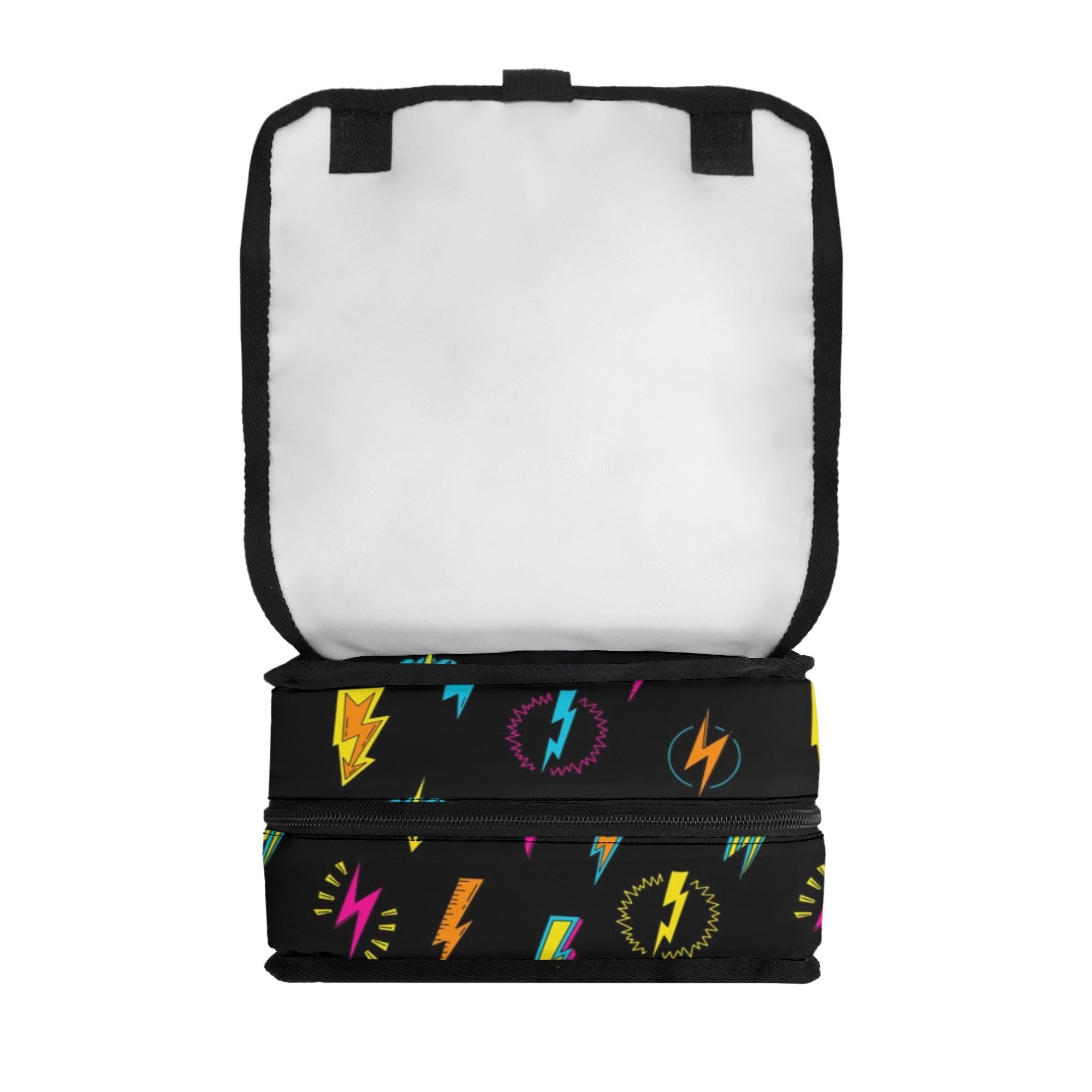 Fun Lightning Flip-top Lunch Bag comic Printed Offshore