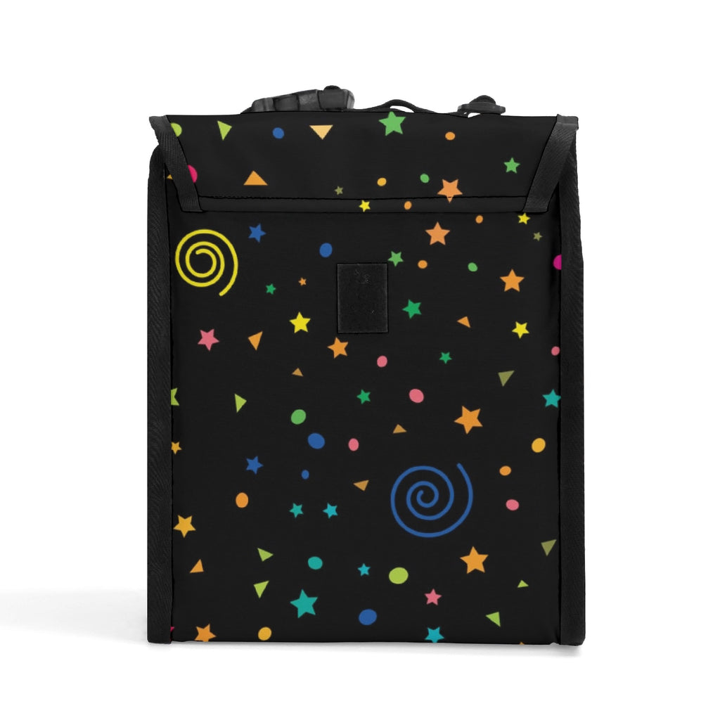 Stars And Swirls Flip-top Lunch Bag Printed Offshore