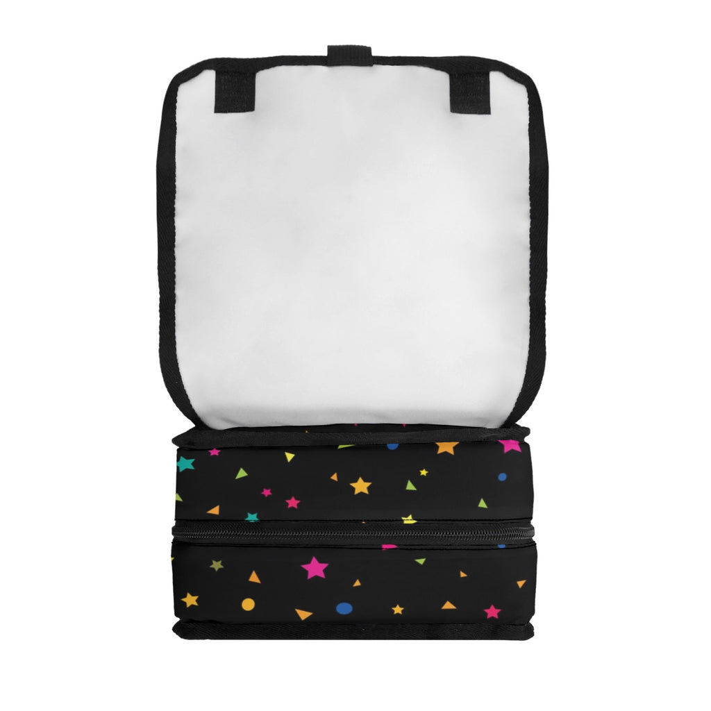 Stars And Swirls Flip-top Lunch Bag Printed Offshore