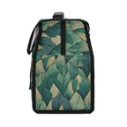 Leaf Pattern Flip-top Lunch Bag Plants Printed Offshore