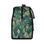 Leaf Pattern Flip-top Lunch Bag Plants Printed Offshore