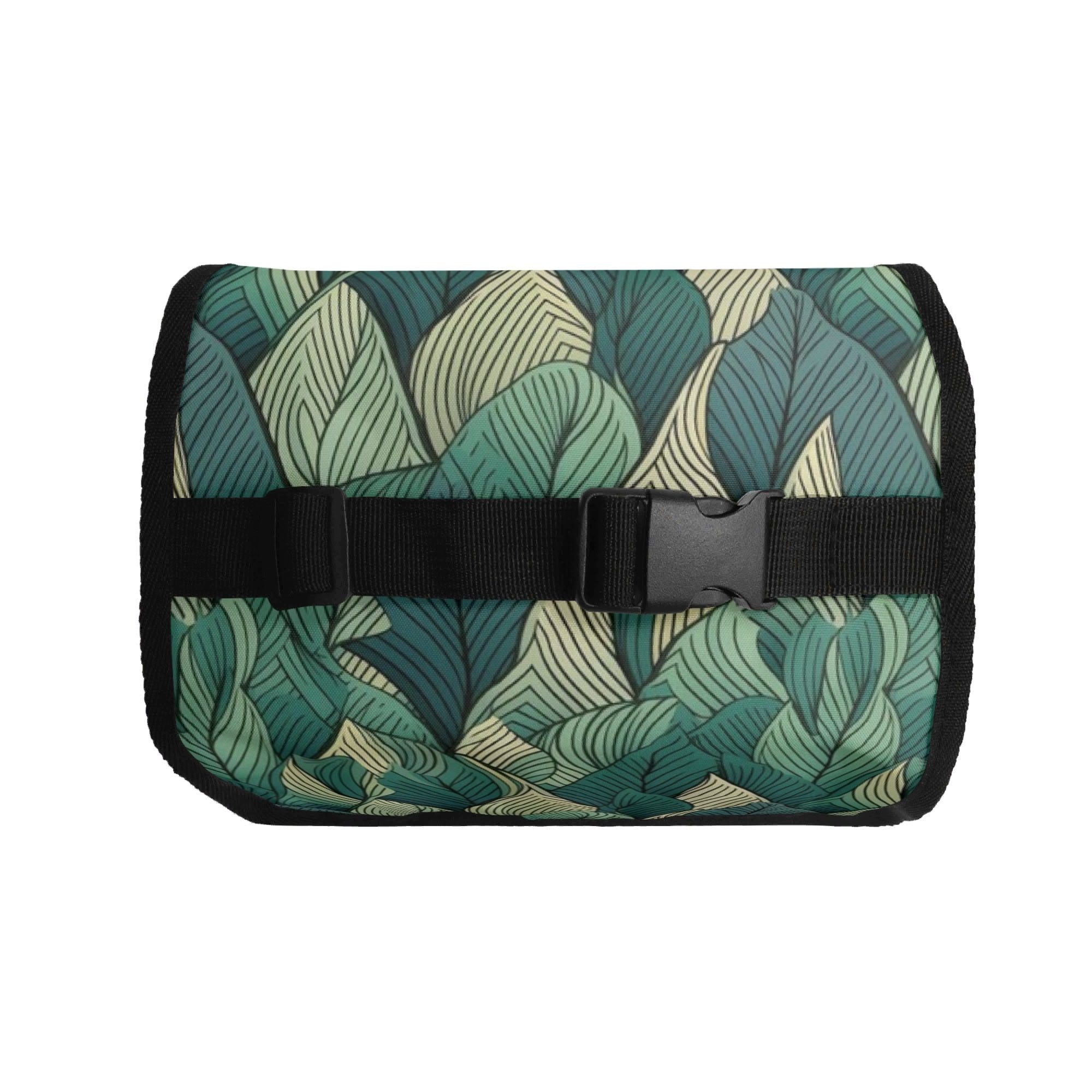 Leaf Pattern Flip-top Lunch Bag Plants Printed Offshore