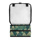 Leaf Pattern Flip-top Lunch Bag Plants Printed Offshore