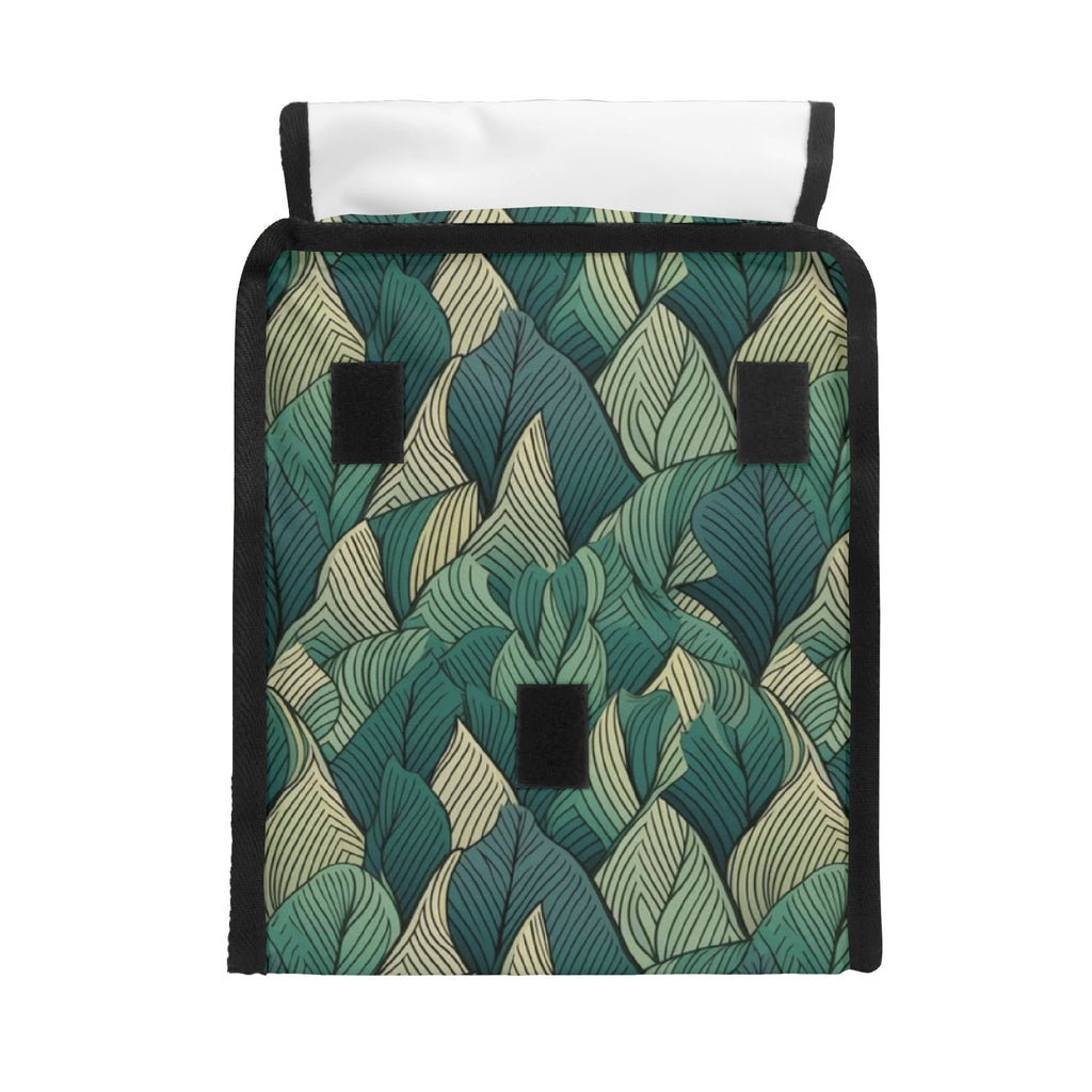 Leaf Pattern Flip-top Lunch Bag Plants Printed Offshore