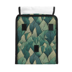 Leaf Pattern Flip-top Lunch Bag Plants Printed Offshore