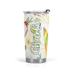 Personalised Tropical Surf Stainless Steel 20oz Travel Mug Default Title Personalised 20oz Travel Mug Printed Offshore Surf