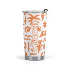 Personalised Orange Surf Stainless Steel 20oz Travel Mug Default Title Personalised 20oz Travel Mug Printed Offshore Surf