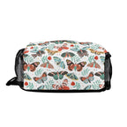 Pretty Moths And Butterflies Chest Crossbody Bag with Adjustable Strap Chest Crossbody Bag animal Printed Offshore