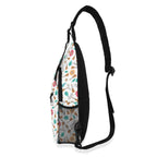 Ukulele - Chest Crossbody Bag with Adjustable Strap Chest Crossbody Bag Music Printed Offshore