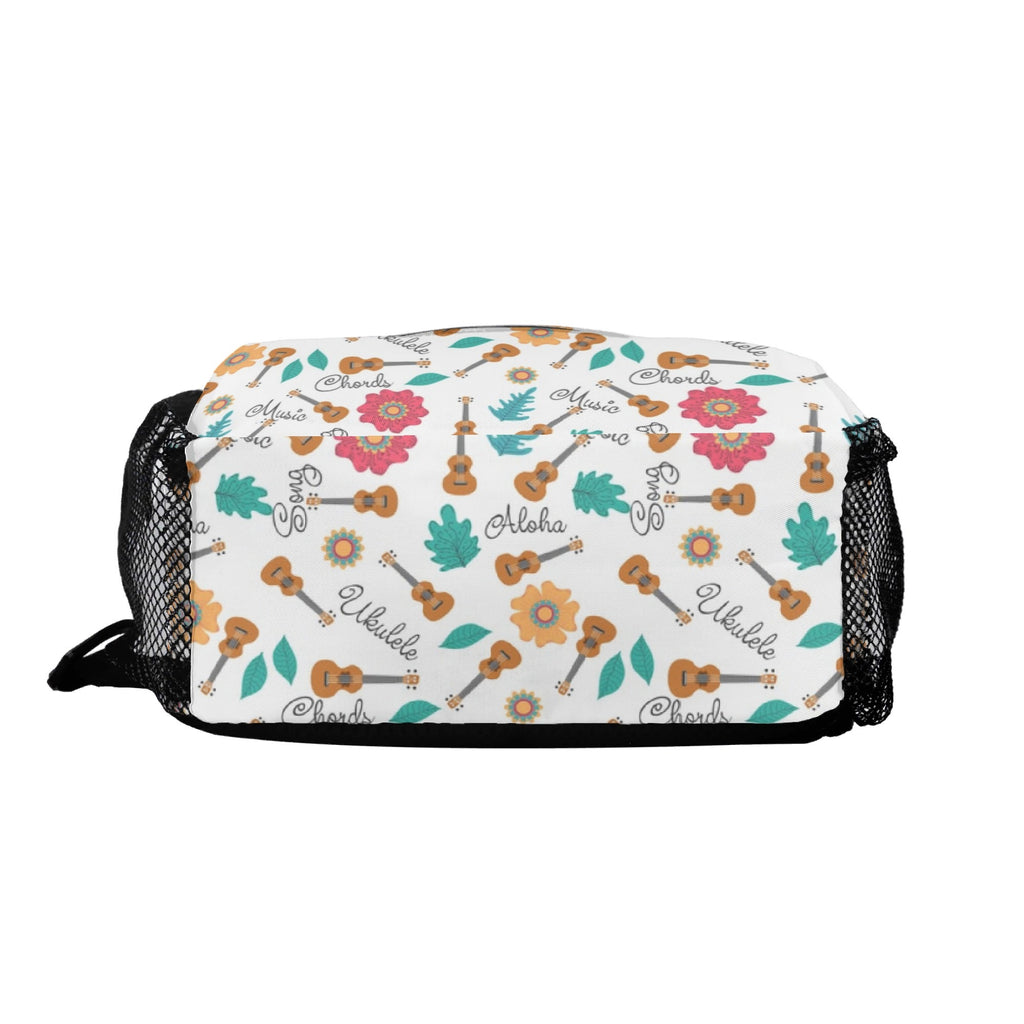 Ukulele - Chest Crossbody Bag with Adjustable Strap Chest Crossbody Bag Music Printed Offshore