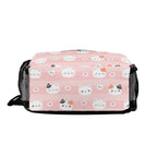 Pink Cats - Chest Crossbody Bag with Adjustable Strap Chest Crossbody Bag animal Printed Offshore