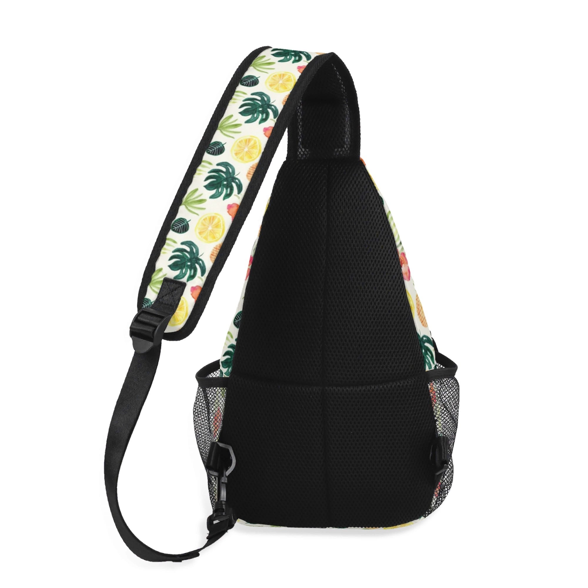Pineapple Tropical - Chest Crossbody Bag with Adjustable Strap Chest Crossbody Bag Food Printed Offshore