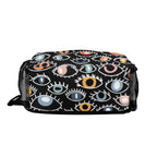 Eyes On Black Chest Crossbody Bag with Adjustable Strap Chest Crossbody Bag Printed Offshore