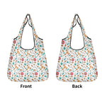 Ukulele 3 Pack of Foldable Shopping Bags 3-Pack Shopping Bags Music Printed Offshore